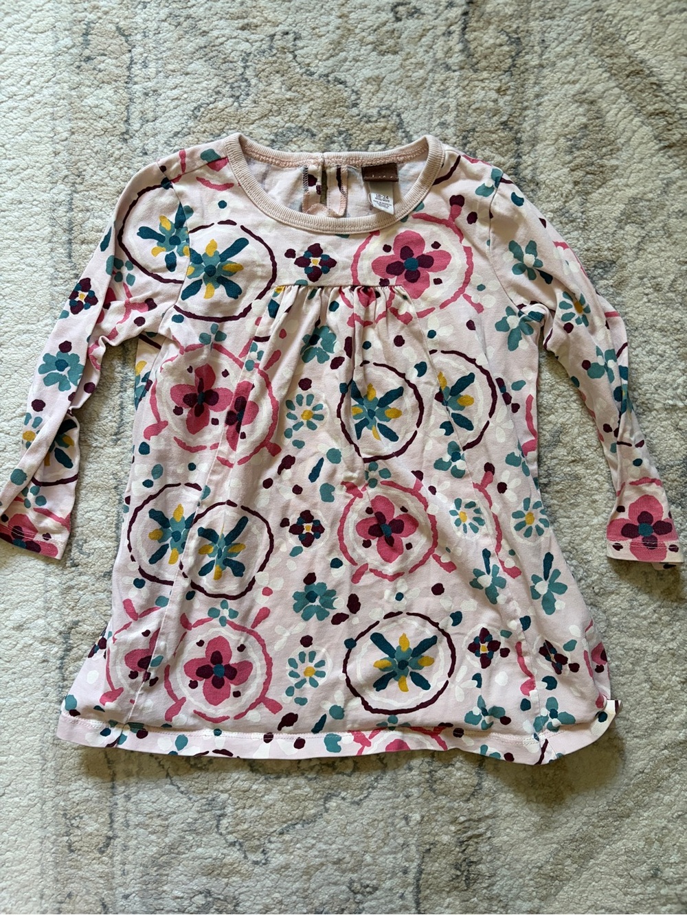 Tea Collection Floral Dress - Girls 18-24M